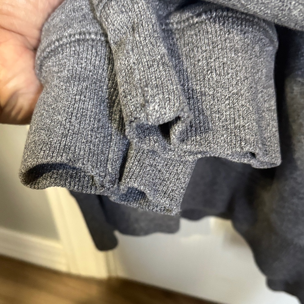 TNA Gray Hoodie with Black Design - Picture 5 of 7
